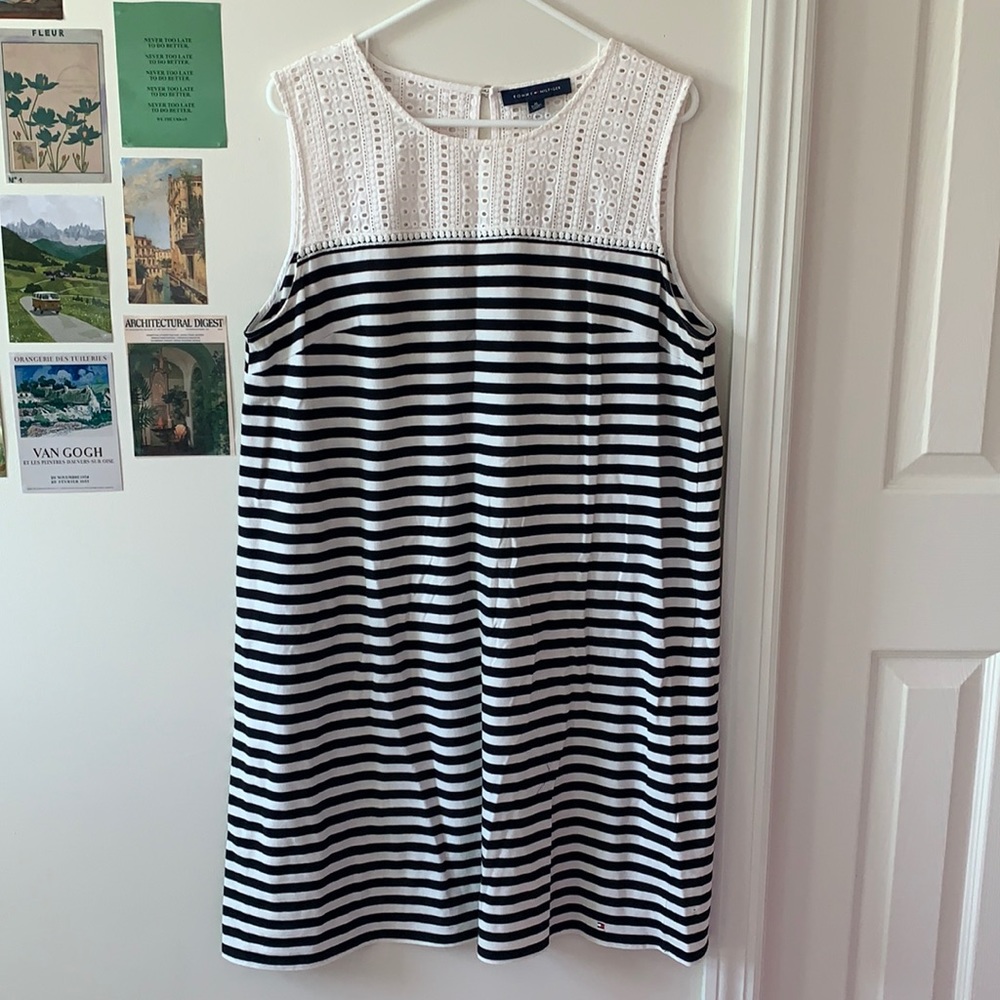 summer dress with lace